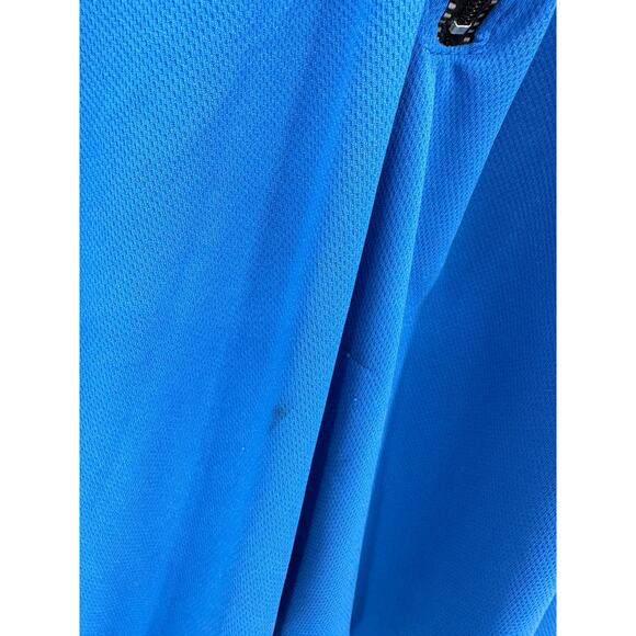 Aero Tech Designs Cyclewear Shirt Men XXL Blue Short Sleeve Half Zip Cycling - Picture 3 of 8